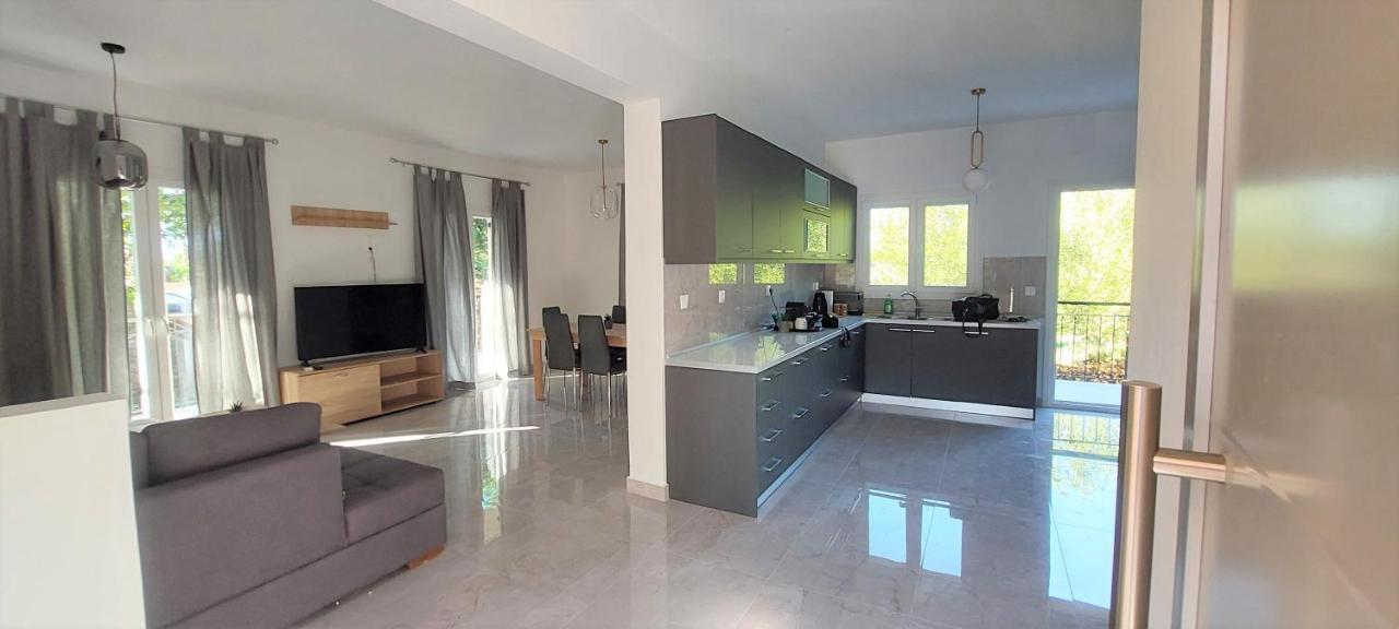 Casa Elegante Villa Potamos  Bagian luar foto